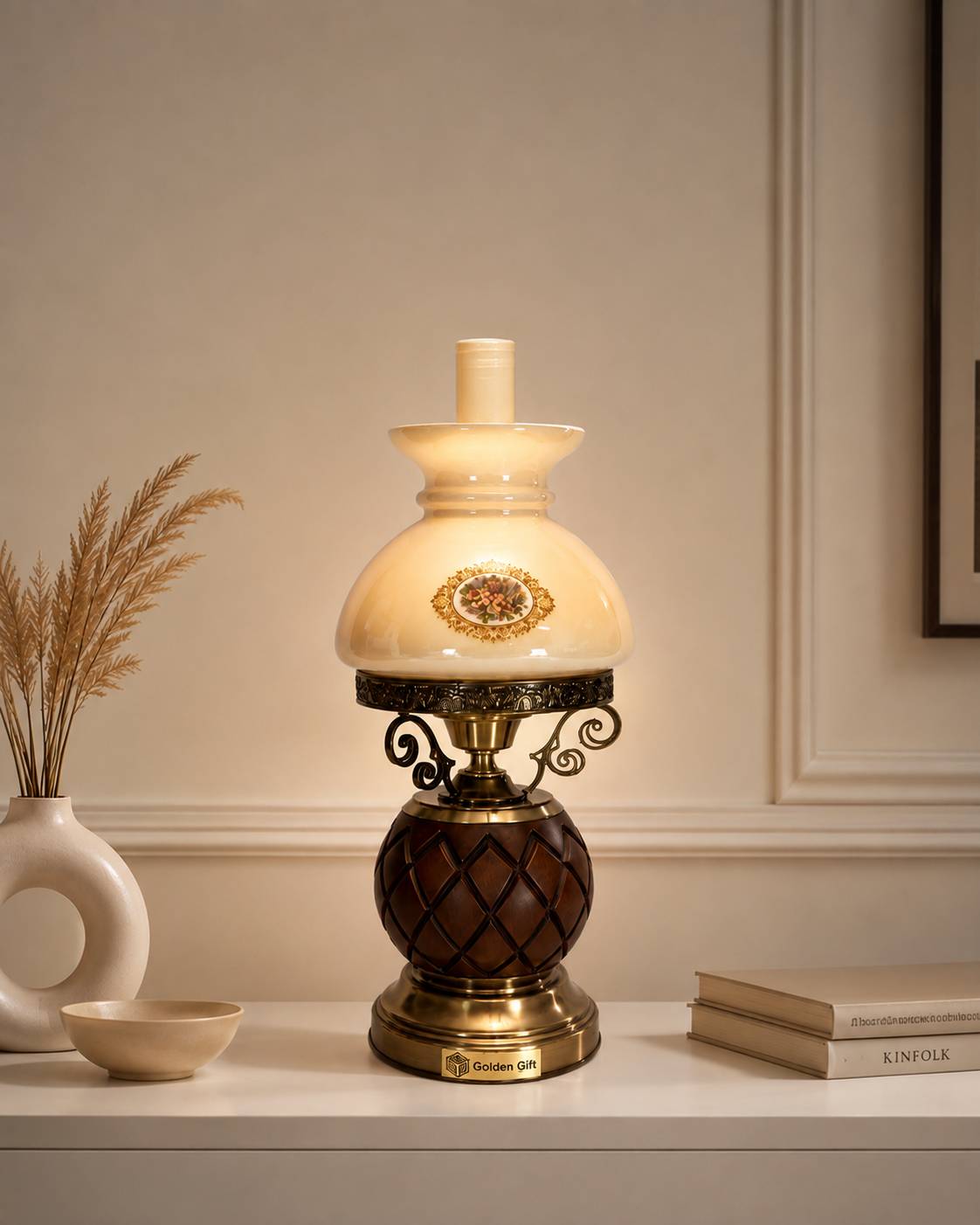 آباژور طرح گرد سوز گلدن گیفت (کد۷۰۲)
