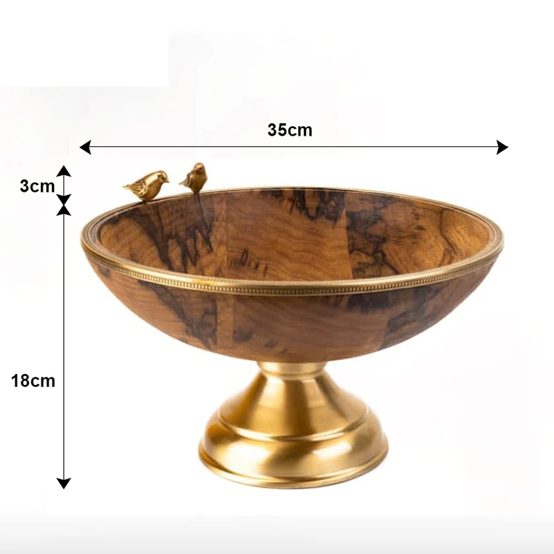 میوه‌ خوری گلدکیش مدل GK829411چوبی(سایز بزرگ)