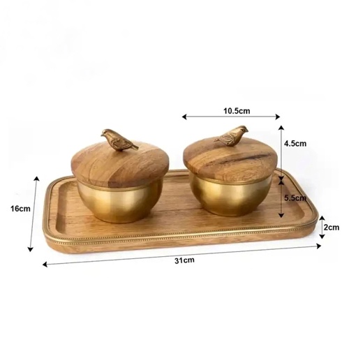 ست اردو خوری گلدکیش GK829476 چوبی
