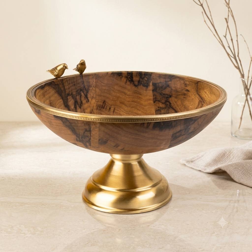 میوه‌ خوری گلدکیش مدل GK829411چوبی(سایز بزرگ)
