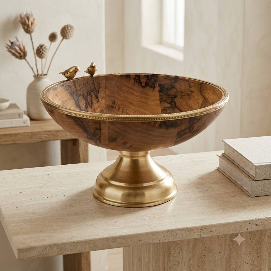میوه خوری گلدکیش GK۸۲۹۴۰۹ چوبی(سایز کوچک)