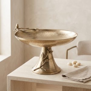میوه خوری گلدکیش مدل استیل گلد کد GK807117