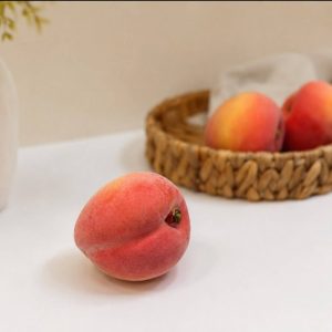 هلو مصنوعی|میوه مصنوعی دکوری تزئینی کد251