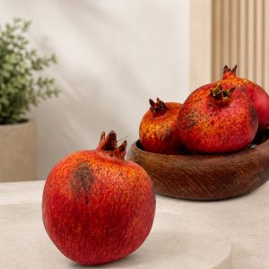انار مصنوعی |میوه مصنوعی دکوری و تزئینی کد 23459