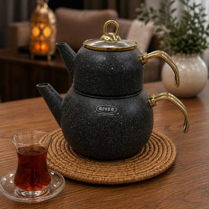 ست کتری قوری گرانیتی ریور |RIVER5855