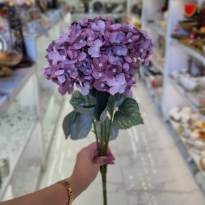 بوته گل مصنوعی ارتانسیا |گل مصنوعی دکوری کد8976