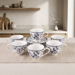 ست چای خوری لوتوس گلدکیش 6 نفره کدGK7011081